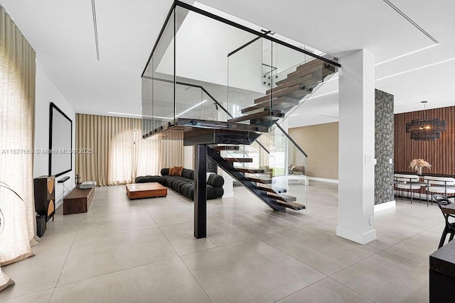10746 Charleston Pl, Cooper City, FL 33026 - staircase featuring baseboards