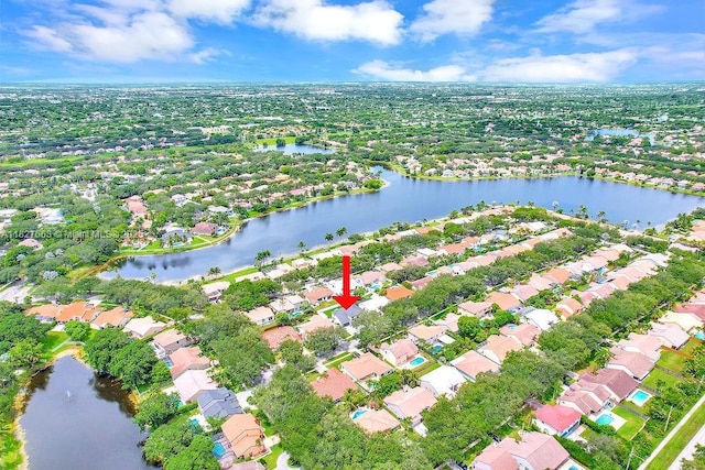 10746 Charleston Pl, Cooper City, FL 33026 - aerial perspective of suburban area with a nearby body of water