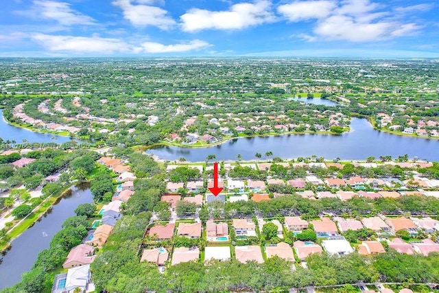 10746 Charleston Pl, Cooper City, FL 33026 - aerial perspective of suburban area with a large body of water