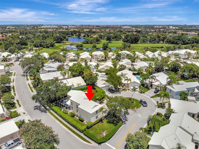 15281 Wilshire Ct, Pembroke Pines, FL 33027 - aerial view of residential area with a nearby body of water