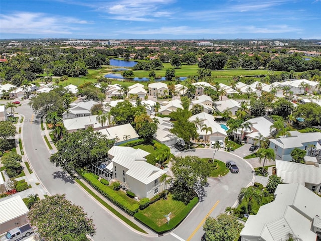 15281 Wilshire Ct, Pembroke Pines, FL 33027 - aerial view of residential area with a large body of water