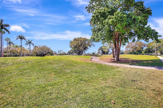 15281 Wilshire Ct, Pembroke Pines, FL 33027 - view of community with a lawn