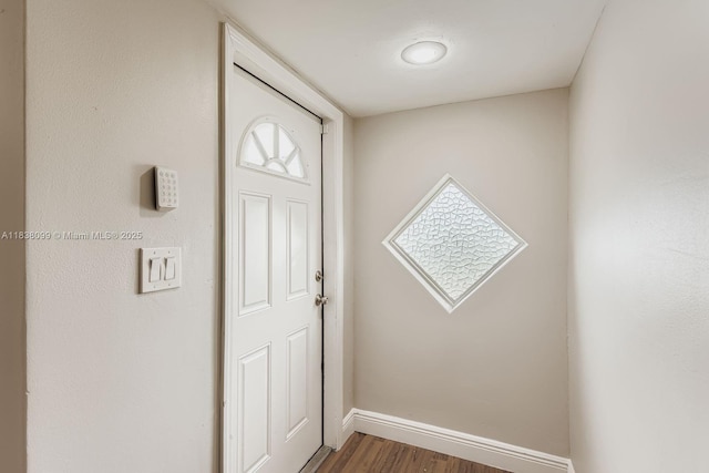 7904 Alhambra Blvd, Miramar, FL 33023 - entryway featuring wood finished floors and baseboards