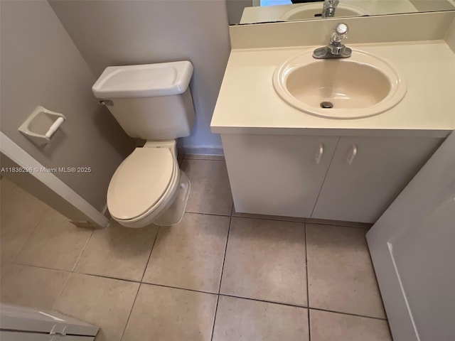 6865 SW 158th Pl, Miami, FL 33193 - half bath with vanity and tile patterned floors