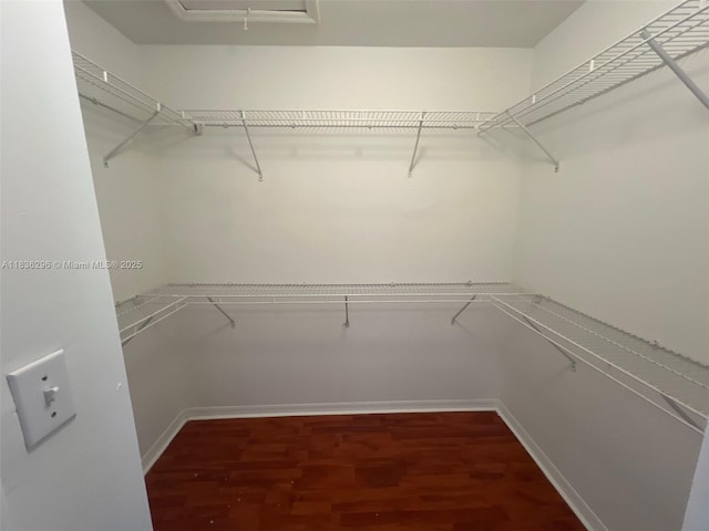 6865 SW 158th Pl, Miami, FL 33193 - spacious closet featuring wood finished floors