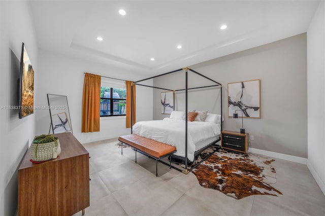 14832 SW 39th Ter, Miami, FL 33185 - bedroom with recessed lighting and a raised ceiling
