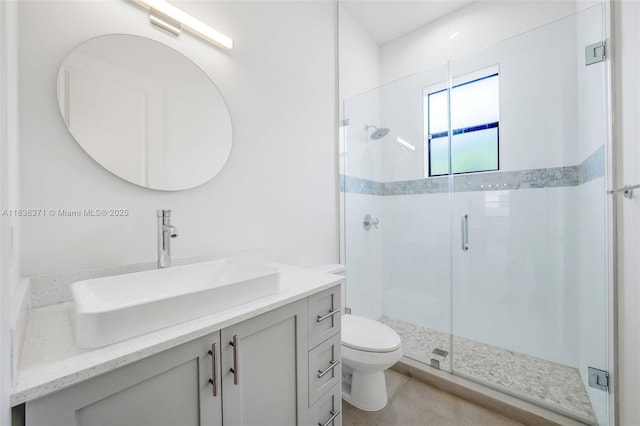 14832 SW 39th Ter, Miami, FL 33185 - bathroom featuring vanity and a stall shower