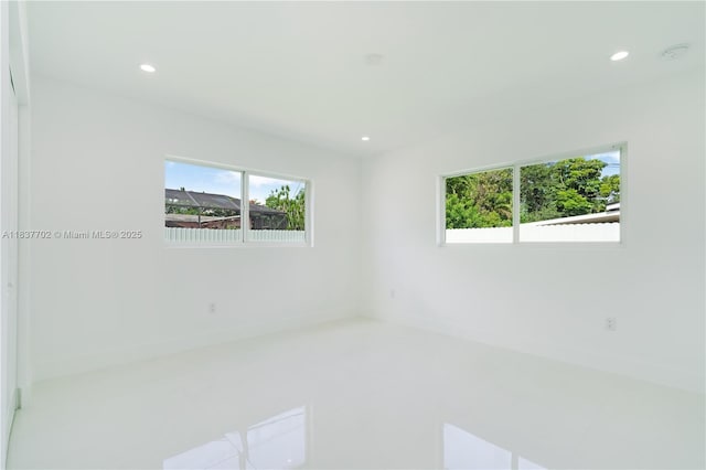 9800 SW 159th St, Miami, FL 33157 - spare room featuring recessed lighting and a smoke detector