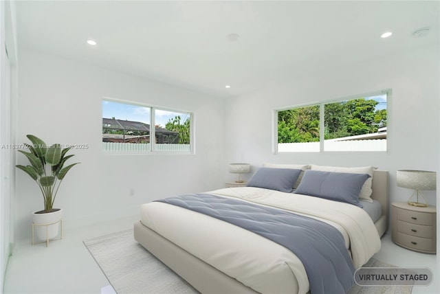 9800 SW 159th St, Miami, FL 33157 - bedroom with recessed lighting and baseboards