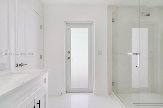 9800 SW 159th St, Miami, FL 33157 - full bath with a shower stall and vanity