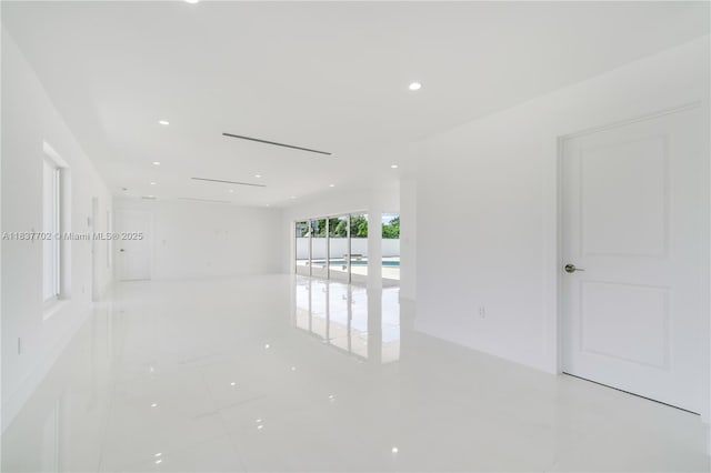 9800 SW 159th St, Miami, FL 33157 - spare room with tile patterned flooring and recessed lighting