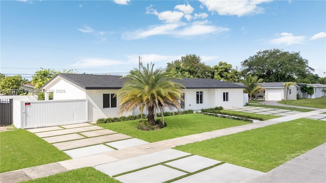 9800 SW 159th St, Miami, FL 33157 - view of front of house with stucco siding and a gate