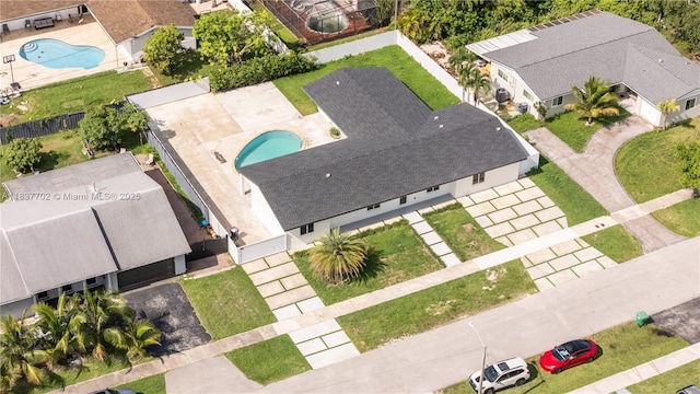 9800 SW 159th St, Miami, FL 33157 - view of subject property with a pool area