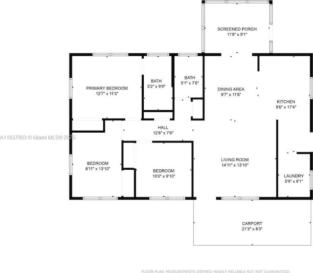6424 Pierce St, Hollywood, FL 33024 - view of room layout