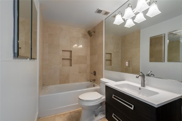 10140 W Bay Harbor Dr Unit 201A, Bay Harbor Islands, FL 33154 - full bath with vanity, shower / washtub combination, and tile patterned floors