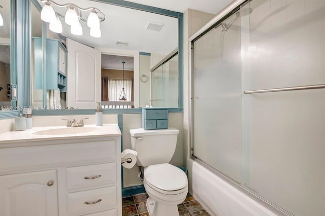 9715 NW 23rd Ct, Pembroke Pines, FL 33024 - bathroom featuring vanity and combined bath / shower with glass door