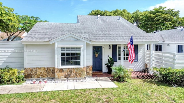 13790 SW 147th Cir Ln Unit 2-9, Miami, FL 33186 - view of front of property with roof with shingles and stone siding