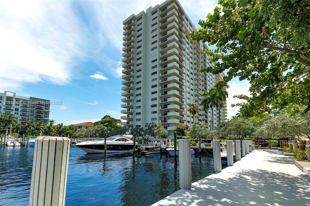 3200 N Port Royale Dr N Unit 1612, Fort Lauderdale, FL 33308 - dock with a water view