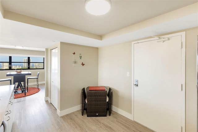 3200 N Port Royale Dr N Unit 1612, Fort Lauderdale, FL 33308 - sitting room featuring light wood-style flooring and baseboards