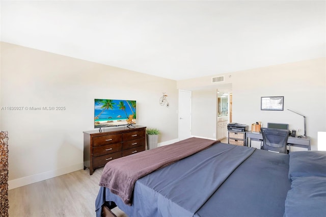 3200 N Port Royale Dr N Unit 1612, Fort Lauderdale, FL 33308 - bedroom featuring light wood-type flooring and baseboards