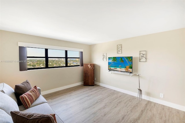 3200 N Port Royale Dr N Unit 1612, Fort Lauderdale, FL 33308 - living room with wood finished floors