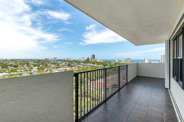 3200 N Port Royale Dr N Unit 1612, Fort Lauderdale, FL 33308 - balcony with a city view