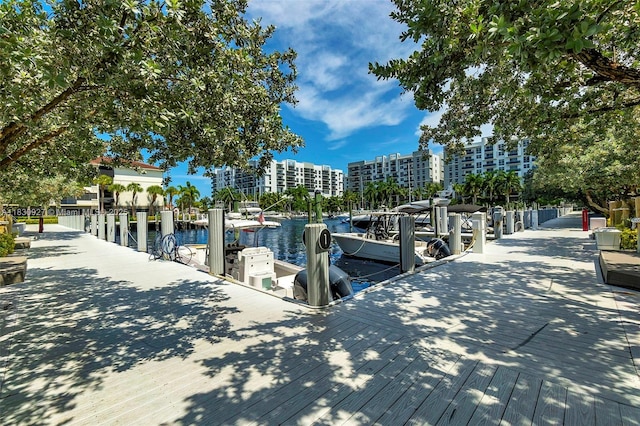 3200 N Port Royale Dr N Unit 1612, Fort Lauderdale, FL 33308 - dock area with a water view