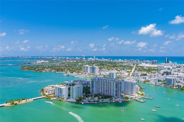 3 Island Ave Unit 12E, Miami Beach, FL 33139 - view of urban area with a large body of water