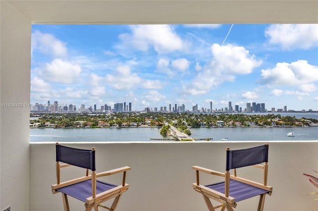 3 Island Ave Unit 12E, Miami Beach, FL 33139 - water view featuring city skyline