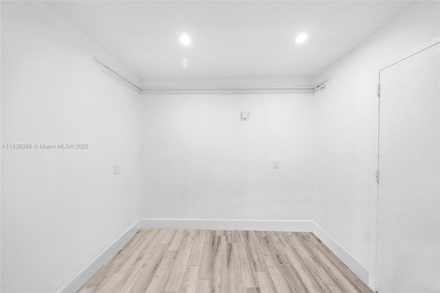 13155 Ixora Ct Unit 1105, North Miami, FL 33181 - empty room with light wood finished floors and recessed lighting