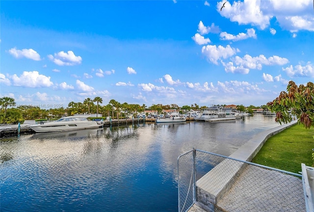 13155 Ixora Ct Unit 1105, North Miami, FL 33181 - dock with a water view