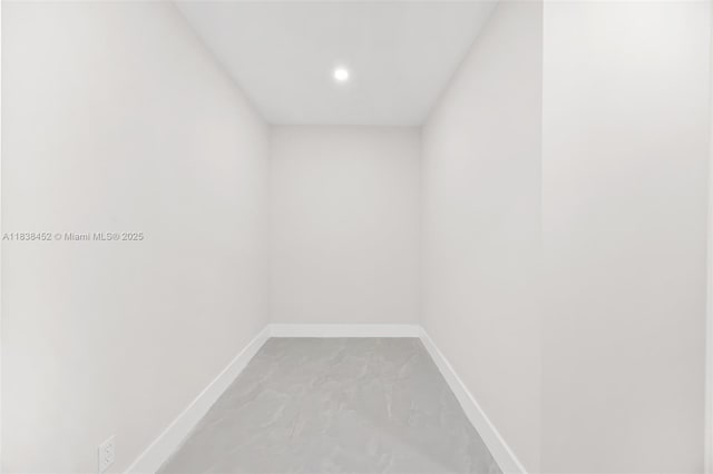 220 SW 75th Ter, Plantation, FL 33317 - spare room with recessed lighting and concrete flooring