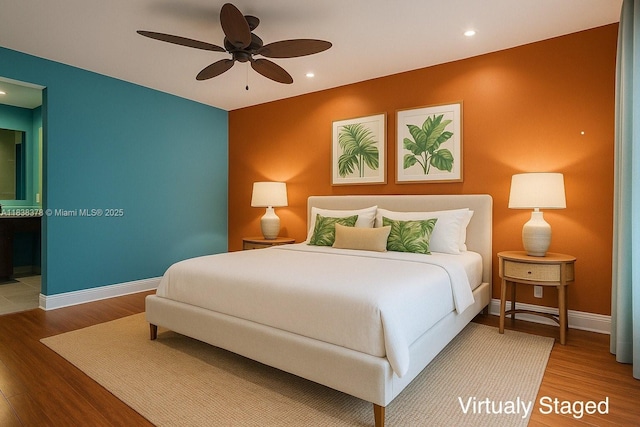 2880 S Carambola Cir S Unit 2071, Coconut Creek, FL 33066 - bedroom with wood finished floors and recessed lighting