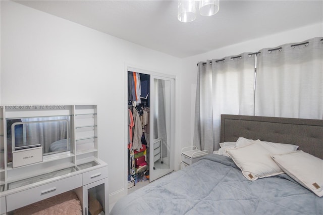 2841 NW 9th Ave, Wilton Manors, FL 33311 - bedroom with a closet and baseboards