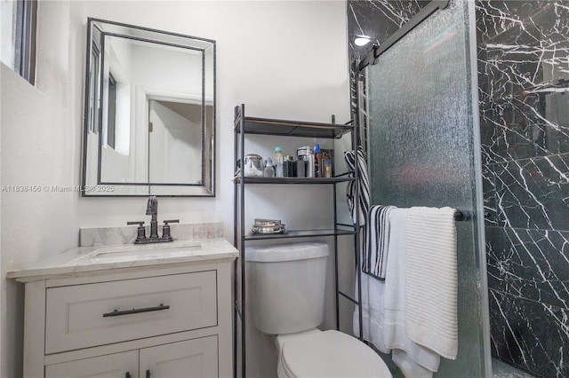 2841 NW 9th Ave, Wilton Manors, FL 33311 - bathroom featuring vanity and a shower stall
