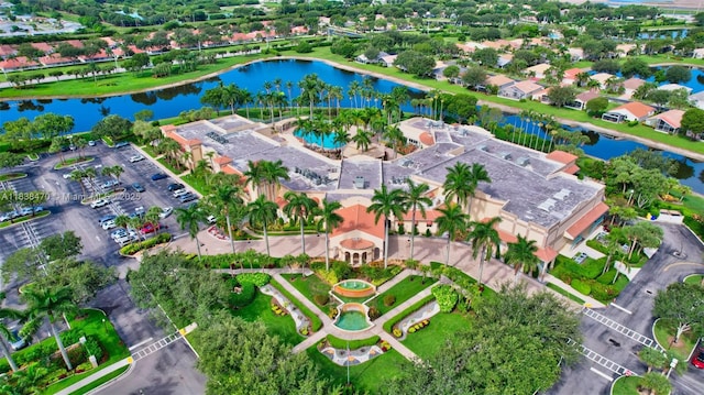 5938 Crystal Shores Dr Unit 103, Boynton Beach, FL 33437 - aerial view of property and surrounding area with a nearby body of water