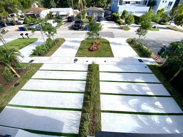 313 SW 10th St Unit B, Fort Lauderdale, FL 33315 - view of yard with a residential view and driveway