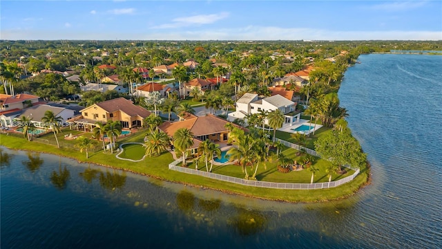 1504 NW 182nd Ave, Pembroke Pines, FL 33029 - aerial view of residential area with a large body of water