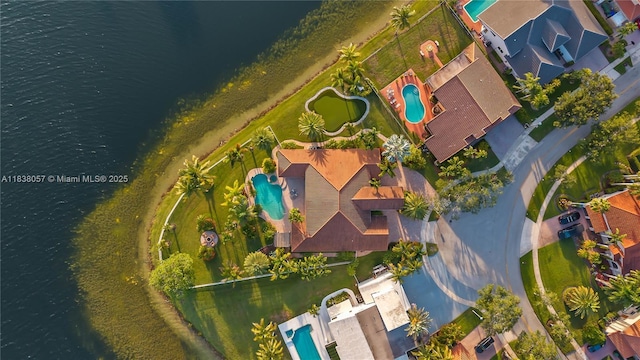 1504 NW 182nd Ave, Pembroke Pines, FL 33029 - drone / aerial view of a pool area