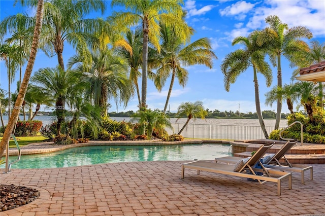 1504 NW 182nd Ave, Pembroke Pines, FL 33029 - view of swimming pool featuring a patio