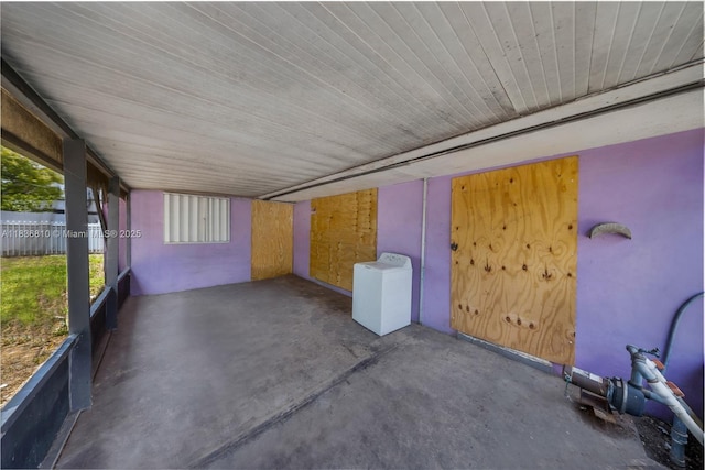 3300 NW 211th St, Miami Gardens, FL 33056 - unfurnished sunroom with washer / clothes dryer