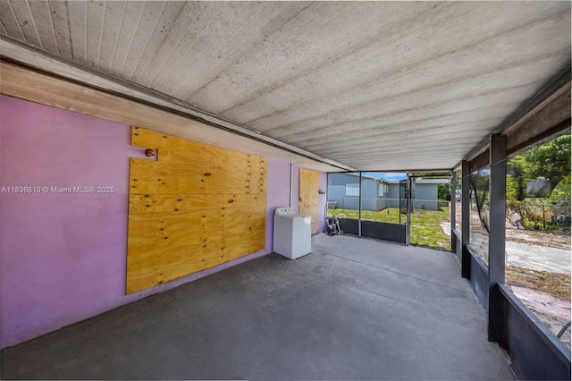 3300 NW 211th St, Miami Gardens, FL 33056 - unfurnished sunroom with washer / dryer