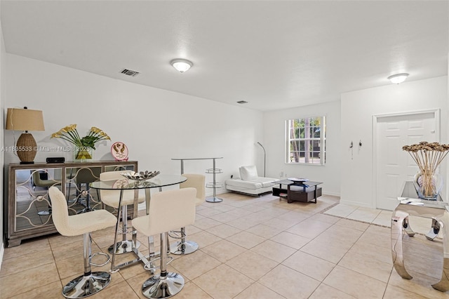 771 SE 2nd St, Homestead, FL 33030 - dining space featuring light tile patterned floors