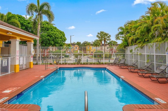 771 SE 2nd St, Homestead, FL 33030 - community pool featuring a patio
