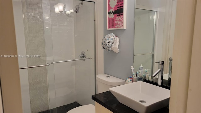200 NE 12th Ave Unit 7B, Hallandale Beach, FL 33009 - full bathroom featuring a stall shower and vanity