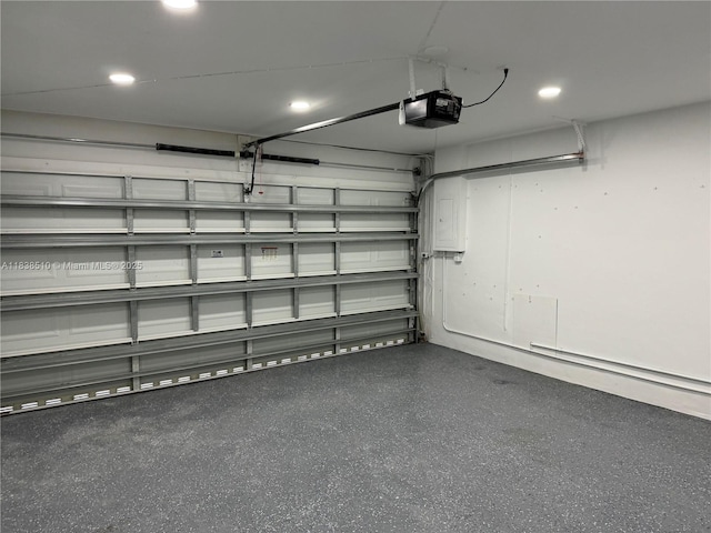 1470 Sweetbay Way, Hollywood, FL 33019 - garage with a garage door opener and recessed lighting