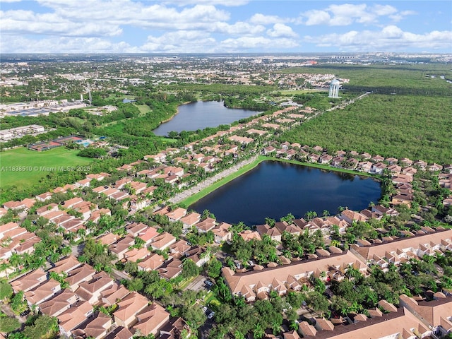 1470 Sweetbay Way, Hollywood, FL 33019 - aerial view of property's location with a large body of water and nearby suburban area