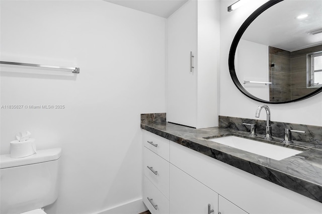 7304 SW 82nd St Unit A107, Miami, FL 33143 - bathroom with vanity and toilet
