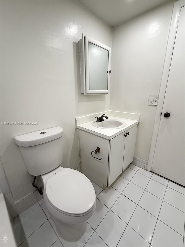 8650 SW 109th Ave Unit 3-112, Miami, FL 33173 - bathroom with vanity and tile patterned flooring