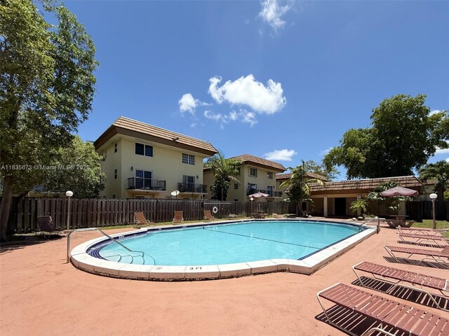 8650 SW 109th Ave Unit 3-112, Miami, FL 33173 - community pool featuring a patio